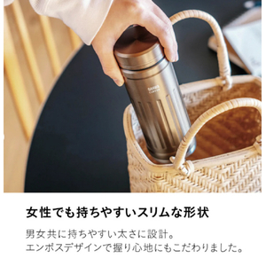 シービージャパン カフア コーヒーボトル2(410ml) ブルー ｶﾌｱｺ-ﾋ-ﾎﾞﾄﾙ2ﾌﾞﾙ--イメージ4