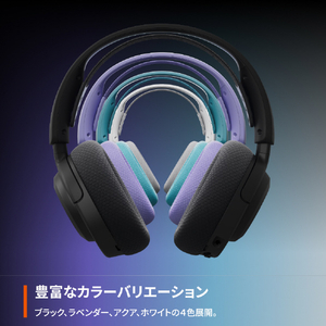 SteelSeries Arctis Nova 3P Wireless アクア 61688-イメージ9