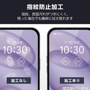 エレコム Galaxy Z Flip8用ガラスフィルム 高透明 PM-G266FLGG-イメージ3